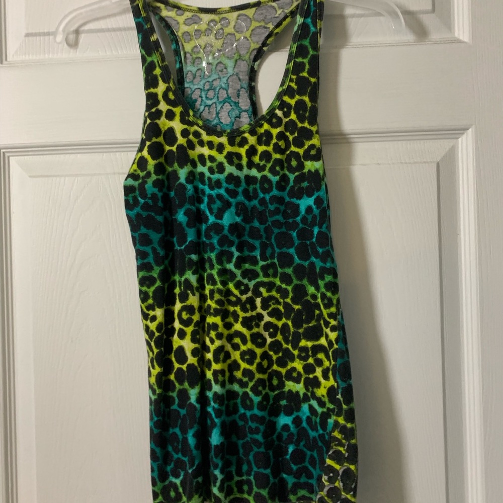 Rue21 Leopard print tank top.